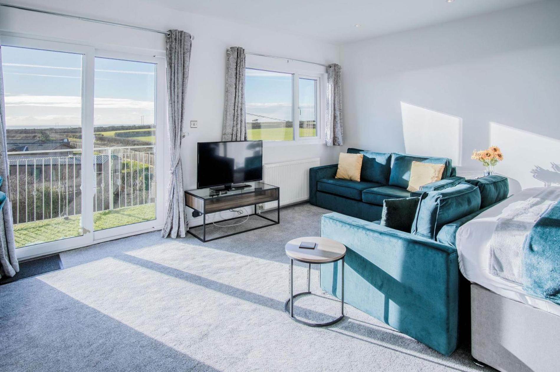 The Penthouse - 1 Bedroom Apartment - Ocean Breeze Port Eynon Kültér fotó